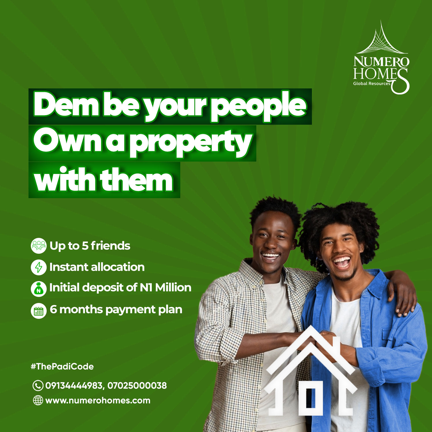 Now You Can Easily Own a Property With up to 5 Friends - Numero Homes